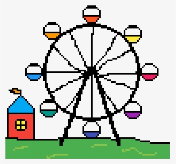 Ferris Wheel , Png Download - Portable Network Graphics, Transparent Png, Free Download