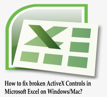 How To Fix Broken Activex Controls In Microsoft Excel - Microsoft Excel 2007 Logo, HD Png Download, Free Download