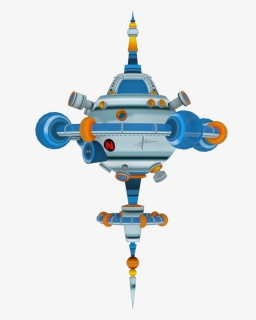 Transparent Space Station Png - Crash Bandicoot Cortex Toy, Png Download, Free Download