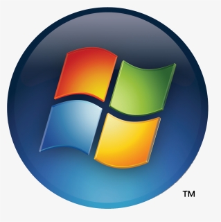 Microsoft Logo Png Free Pic - Windows Vista Logo Png, Transparent Png, Free Download