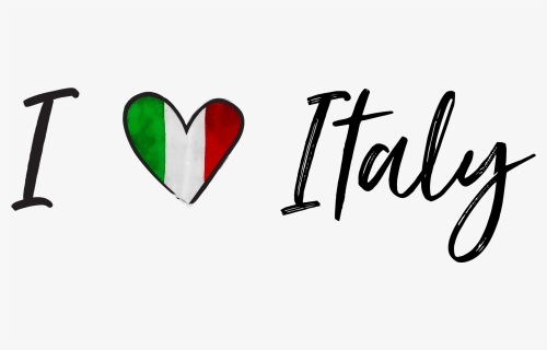 I Heart Italy - Heart, HD Png Download, Free Download