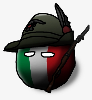 Countryball Italyball Png , Png Download - Cartoon, Transparent Png, Free Download