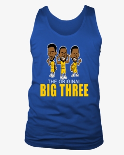 The Original Big Three Shirt Klay Thompson - Sleeveless Shirt, HD Png Download, Free Download