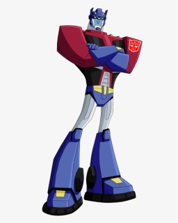 Tfa Optimus Prime By - Transformers Animated Optimus Prime Png, Transparent Png, Free Download