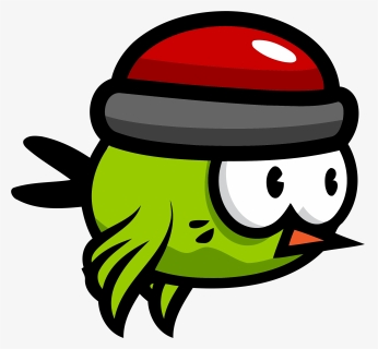 Flying Cartoon Bird Png Clipart , Png Download - Flappy Bird Png Transparent, Png Download, Free Download