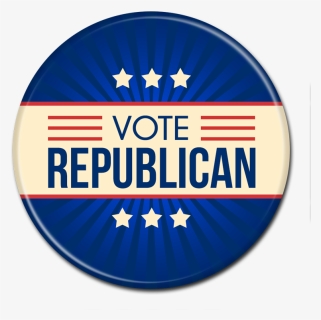 Republican Buttons Png - Della, Transparent Png, Free Download