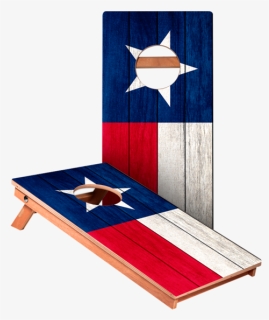 Texas Flag Junior Cornhole Boards Bag Toss Game Set - Table, HD Png Download, Free Download