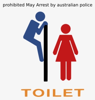 Toilet Sign, HD Png Download, Free Download