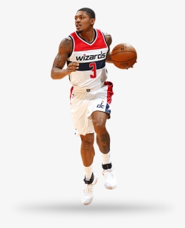 Basketball Season Washington Player Wizards Nba Jersey - Bradley Beal Png, Transparent Png, Free Download