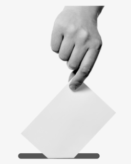 Transparent Hand Click Png - Votar En Las Elecciones, Png Download, Free Download
