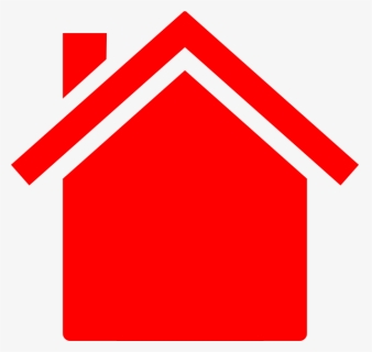 Red House Outline Clipart - Icon House Vector Png, Transparent Png, Free Download