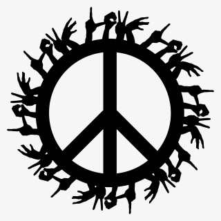 Love Hands Peace Clip Arts - Peace Symbol No Background, HD Png Download, Free Download