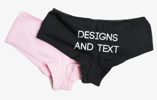 Underwear - Women's Underwear With Words, HD Png Download, Free Download