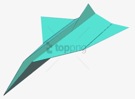 Paper Airplane , Png Download - Make A Bottlenose Paper Airplane, Transparent Png, Free Download