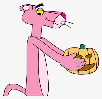 Thumb Image - Pink Panther Halloween By Mega Shonen One 64 On Deviantart, HD Png Download, Free Download