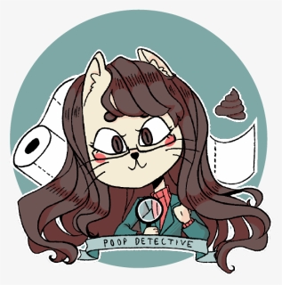 Fsanslid Poop Detective - Cartoon, HD Png Download, Free Download