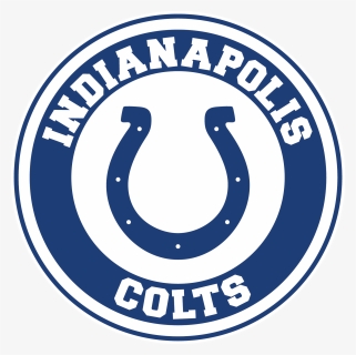 Indianapolis Colts Circle Logo Vinyl Decal / Sticker - Indianapolis Colts Logo Circle Png, Transparent Png, Free Download