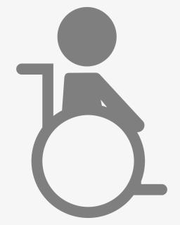 Person Wheelchair Clip Arts - Person Wheelchair Vector Free, HD Png Download, Free Download