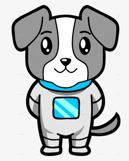 And Png Files/3 - Dog In Space Easy Drawing, Transparent Png, Free Download