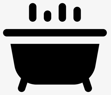 The Icon Is A Depiction Of A Bathtub Filled With Hot, HD Png Download, Free Download