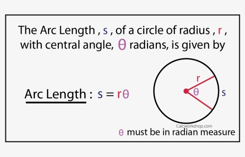 Arc Length Calculator Transparent Background - Rsc, HD Png Download, Free Download