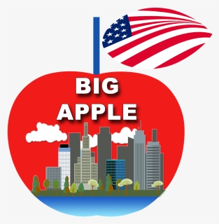 Big Apple New York Png, Transparent Png, Free Download