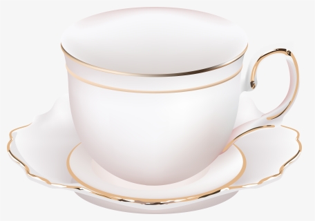 Tea Cup Clip Art - Saucer, HD Png Download, Free Download
