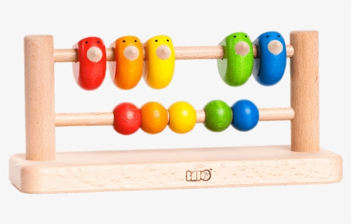 Bajo Abacus For Toddlers - Lernrechner Spatz Bajo Holzspielzeug, HD Png Download, Free Download