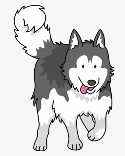 Siberian Husky Dog Clipart - Husky Dog Clipart Png, Transparent Png, Free Download