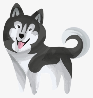 Husky Clipart - Cartoon, HD Png Download, Free Download