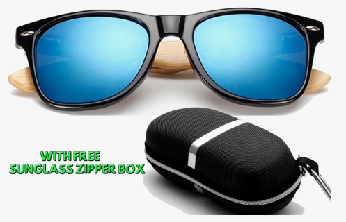 Sunglasses Png Sunglasses Png Source - Blue Mirror Sunglasses Black Frame, Transparent Png, Free Download