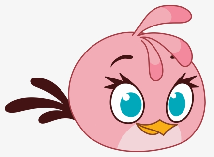 Angry Birds Stella Png - Pink Angry Birds Characters, Transparent Png, Free Download