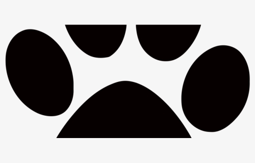 Dog Paw Print Clipart - Dog Paw Clipart Black And White, HD Png Download, Free Download
