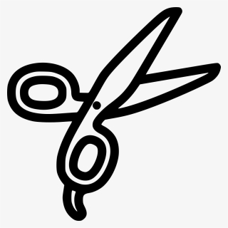Barbers Scissors - ภาพ วาด กรรไกร, HD Png Download, Free Download
