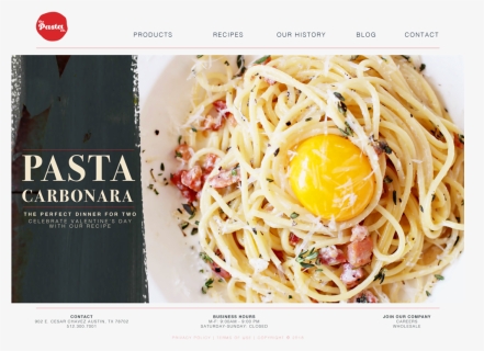 Transparent Pasta Png - Mì Carbonara, Png Download, Free Download