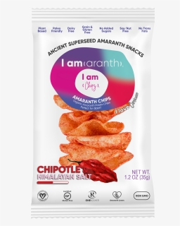 Chipotle & Himalayan Salt Organic Amaranth Potato Chips - Am Aranth, HD Png Download, Free Download