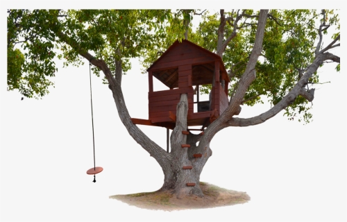 Transparent Tree Swing Png - Transparent Tree House Background, Png Download, Free Download