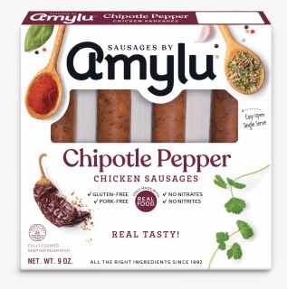 Amylu Chicken Sausage Mozarella, HD Png Download, Free Download