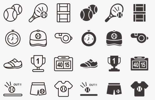 Tennis Icons Vector - Duncan Cover Coat Indian Red, HD Png Download, Free Download