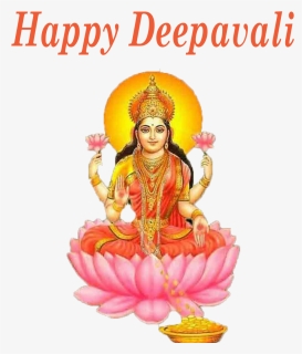 Diwali Wishes Png Photo - High Resolution Lakshmi God Png, Transparent Png, Free Download