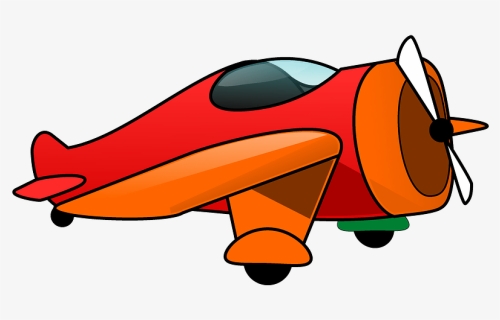 Cartoon Airplane Clipart - Transparent Airplane Cartoon Png, Png Download, Free Download