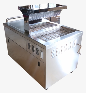 Outdoor Bbq Grill Mobile Charcoal Gas Teppanyaki Grill - Refrigerator, HD Png Download, Free Download