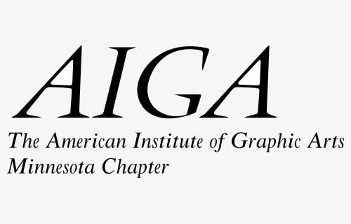 Amer Inst Of Graphic Arts Logo Png Transparent - Aiga, Png Download, Free Download