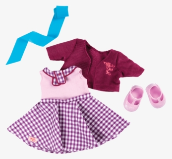 Sweet Memories Gingham Dress - Our Generation Sweet Memories, HD Png Download, Free Download