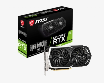 Msi Rtx 2060 Super Armor, HD Png Download, Free Download