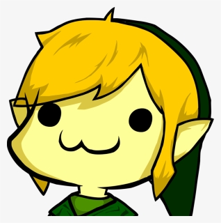 Link Legend Of Zelda Derp , Png Download - Toon Link Fan Art, Transparent Png, Free Download