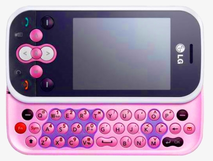 Pink Lg Slide Phone, HD Png Download, Free Download