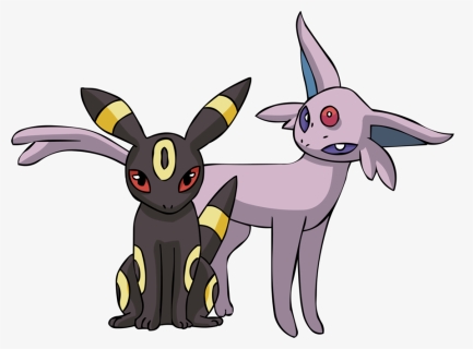 Umbreon Drawing Angry - Espeon And Umbreon Png, Transparent Png, Free Download