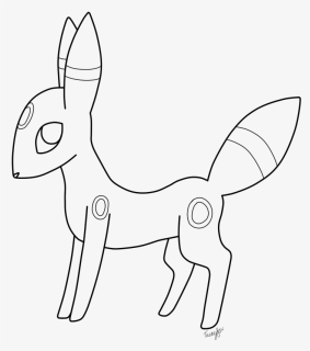 black and white umbreon