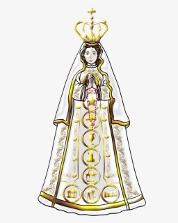 Virgin Mary, Catholic, Venezuela Flag, Fences, Flags, - Virgen Del Valle Png, Transparent Png, Free Download
